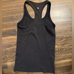 lululemon athletica Black Racerback Tank Top